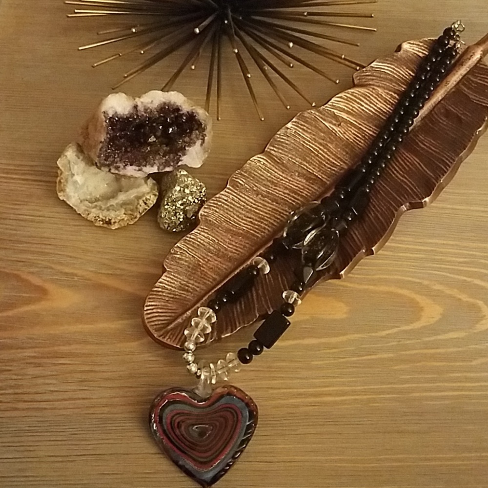 Gorgeous Italian bead necklace